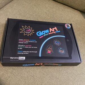Marvin's Magic - Black Glow Art -Neon Drawing Board—Tested Works Great